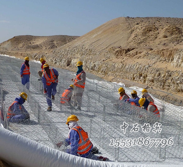 護(hù)坡石籠網(wǎng)墊 護(hù)坡石籠網(wǎng)墊